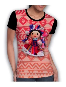 T-shirt printed of Maria doll