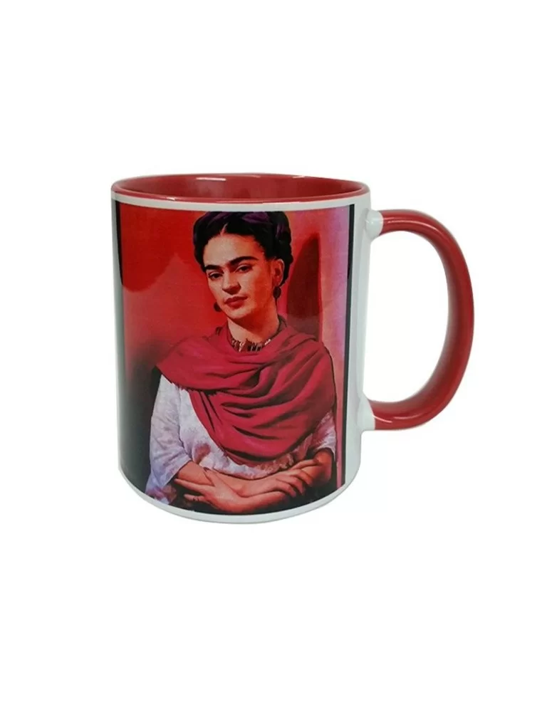 Taza impresa de Frida Kahlo