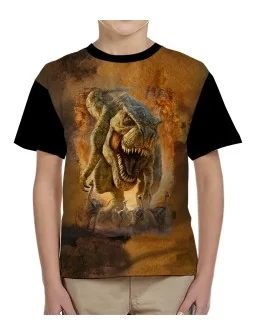 Child T-Rex Dinosaur printed T-Shirt