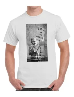 T-shirt of Einstein Love is the answer