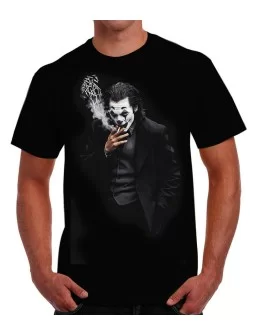 T-shirt of Joker smoking
