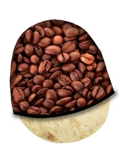 Printed coffee bean tortilla maker