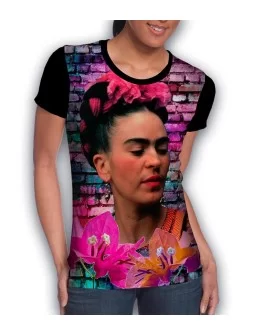 Printed Frida t-shirt with...