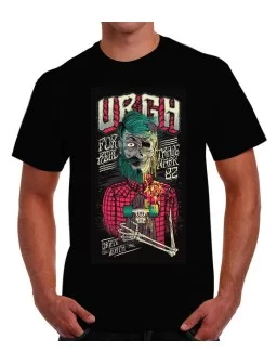 Skull hipster skate t-shirt