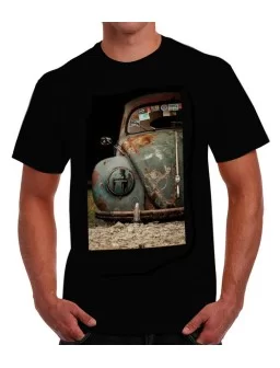 T-shirt of VW Old sedan