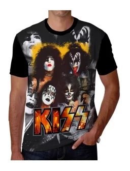 T-shirt of KISS Rock Band