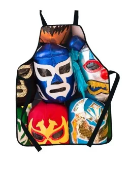 Mexican masks apron