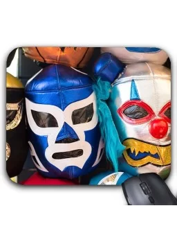 Mouse pad fighting masks