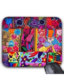 Mouse pad Mexican motifs