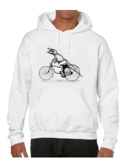 Printed ciclosaurous hoodie