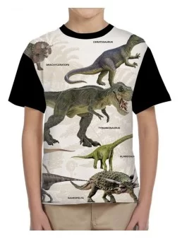 Printed dinosaur t-shirt