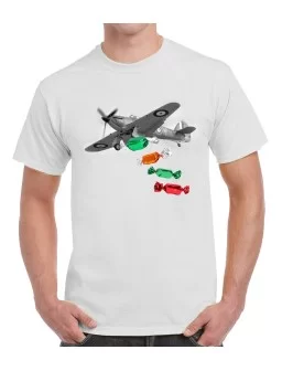 T-shirt of Candy Bomber Plane