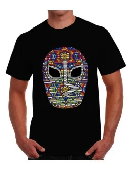 T-shirt printed of mexican wrestling fighter El Rayo de Jalisco