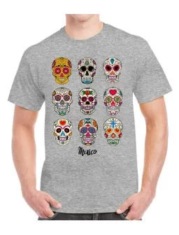 T-shirt with nine Mexican...