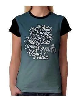 Playera No me bajes La Luna y las Estrellas mejor rueda conmigo - Camiseta de bicicletas
