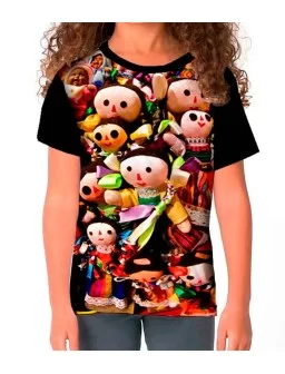 T-shirt of Mexican Maria doll