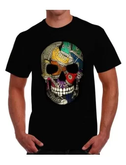 Converse skull printed t-shirt
