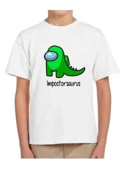 T-shirt Among Us kids Impostorsaurus t-shirts for gamers