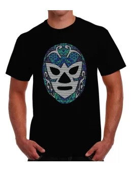 T-shirt printed of mexican wrestling fighter Huracan Ramirez