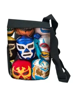 Bag printed mexican masks