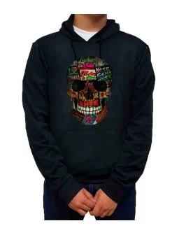 Hoodie of Mexican skull...