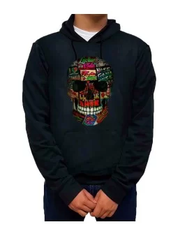 Hoodie of Mexican skull popular phrases