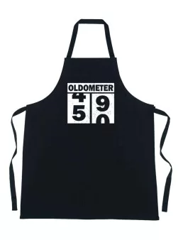 Apron Birthday Oldometer 49 to 50 years