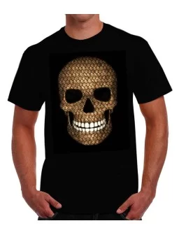 T-shirt Mexican Skull of wicker