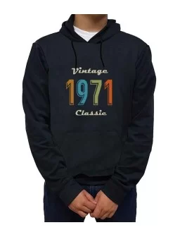 Lightweight hoodie Vintage 1971 classic