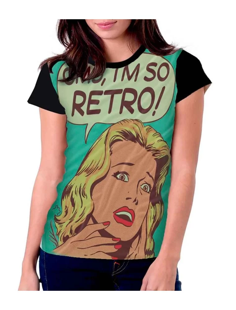 Playera OMG I am so retro