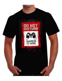 T-shirt Do not Disturb Gamer at Work