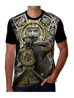 T-shirt of Mexican Prehispanic Culture