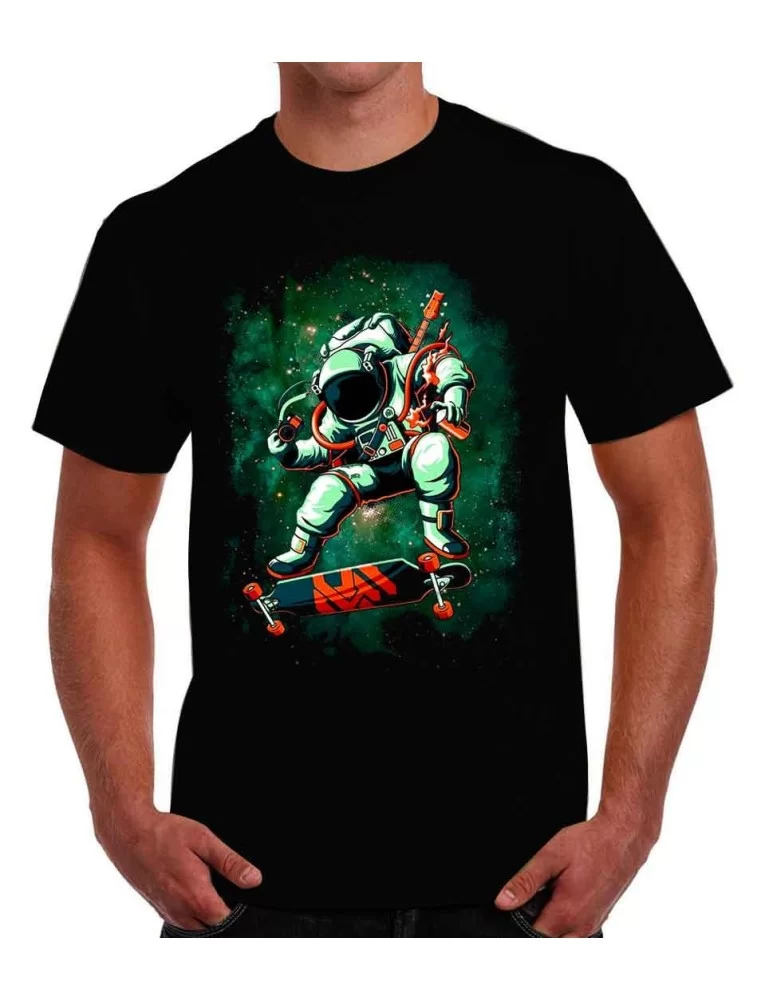 Playera Astronauta skater