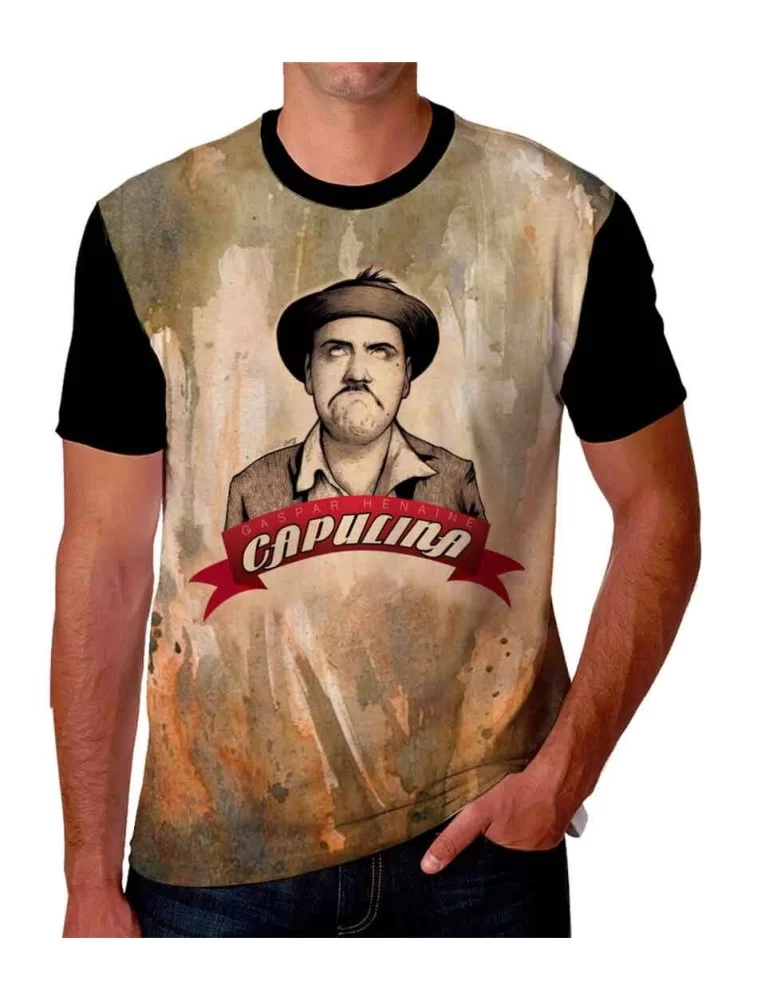 T-shirt printed of Capulina Gaspar Henaine