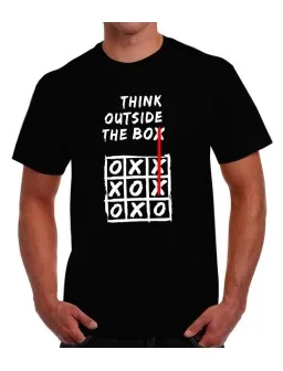 T-shirt of Think outside...