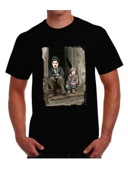 T-shirt of Charles Chaplin The Kid