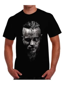 T-shirt of viking face