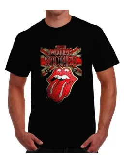 Playera The Rolling Stones - Camiseta música de los 60s