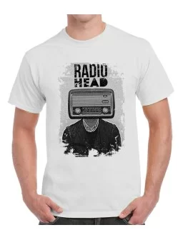 Playera Radio Head - Camiseta música de los 70s