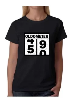 Playera Oldometer 49 - 50 Camisetas de cumpleaños