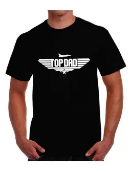 Playera TopDad - Camiseta TopGun Dia del Padre