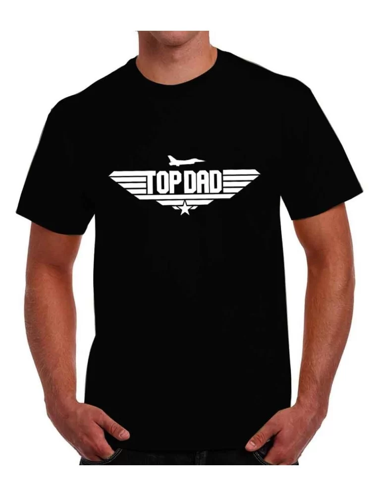 Playera TopDad - Camiseta TopGun Dia del Padre