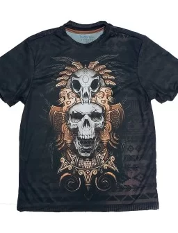 T-shirt Golden Aztec Warrior