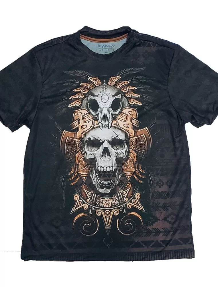 Playera Guerrero Azteca dorado