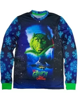 Playera Christmas Grinch manga larga