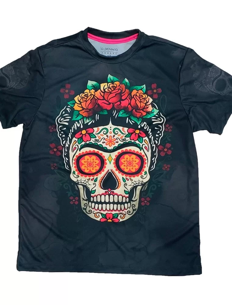 T-shirt of mexican Frida Catrina