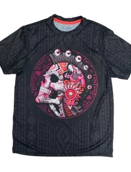 copy of T-shirt of mexican sugar skull