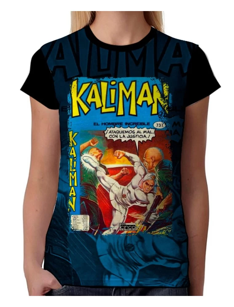 Playera de kaliman para dama