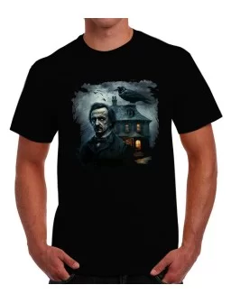 T-shirt of Edgar Allan Poe in Usher house