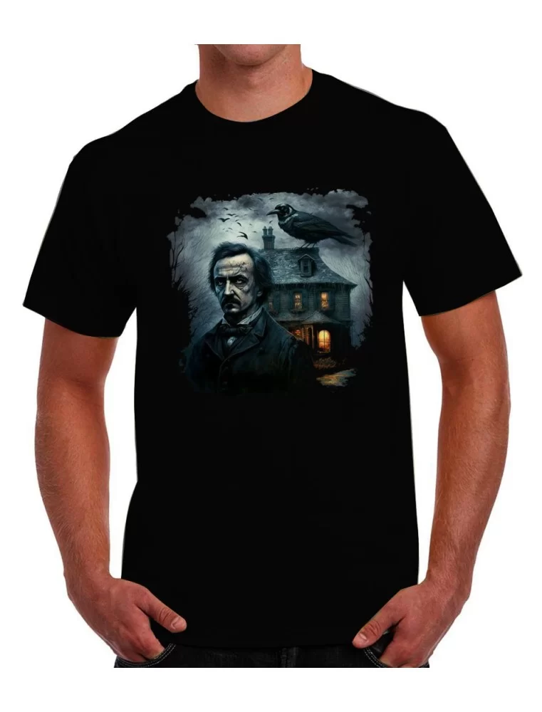 T-shirt of Edgar Allan Poe in Usher house